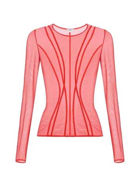 tulle top by ELISABETTA FRANCHI