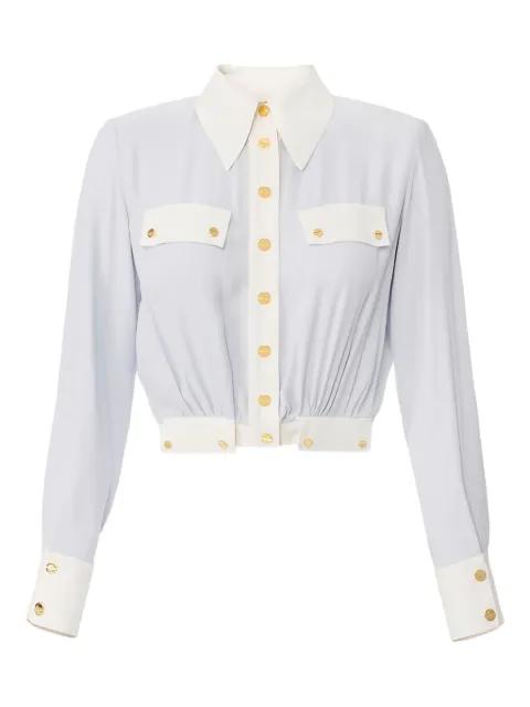 two-colour buttoned shirt by ELISABETTA FRANCHI