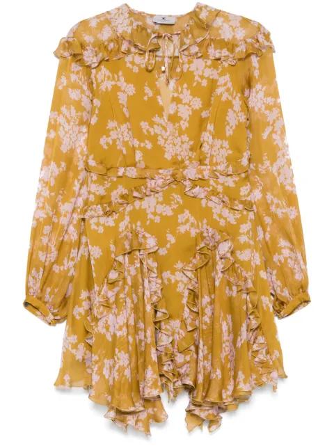 voile printed mini dress by ELISABETTA FRANCHI