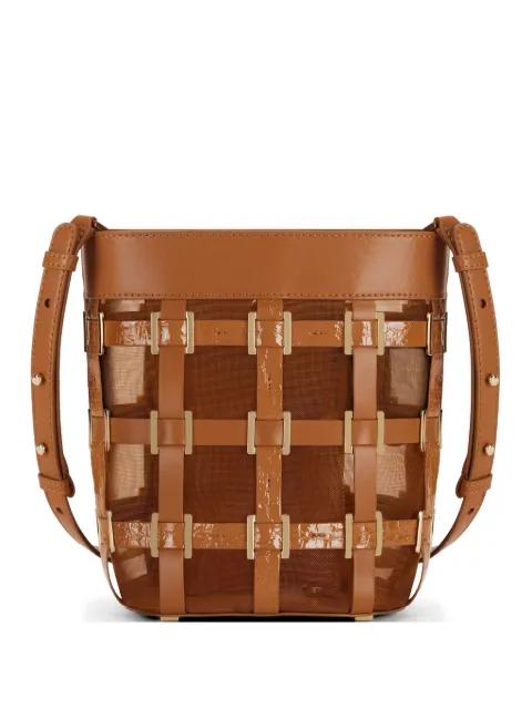 woven leather tote bag by ELISABETTA FRANCHI