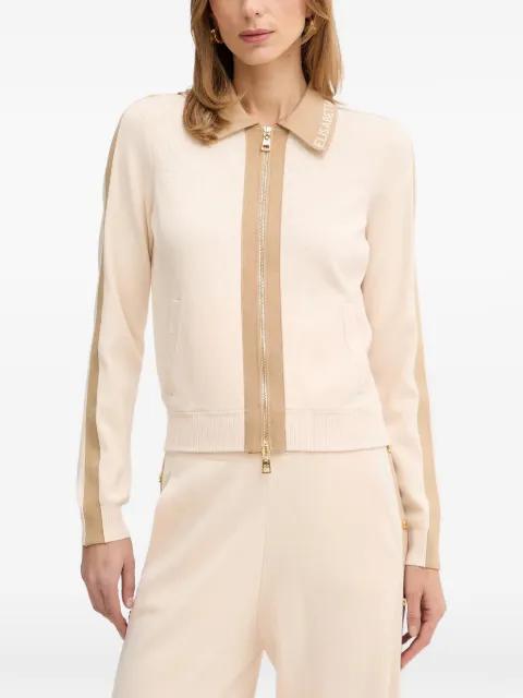 zip-front cardigan by ELISABETTA FRANCHI