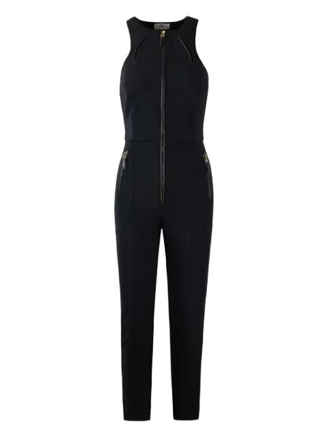 zip-front halterneck jumpsuit by ELISABETTA FRANCHI
