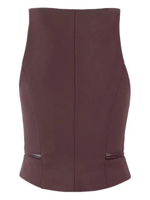 zip-up sleeveless top by ELISABETTA FRANCHI