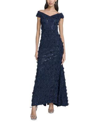 Off The Shoulder Gown by ELIZA J