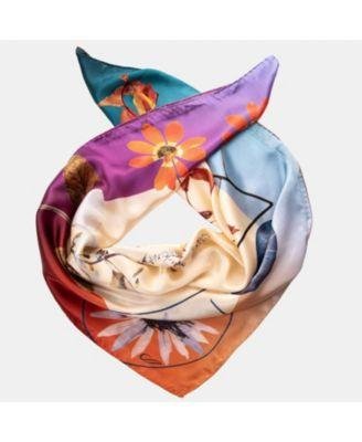 Cristina - Hand Rolled Silk Foulard for Women by ELIZABETTA