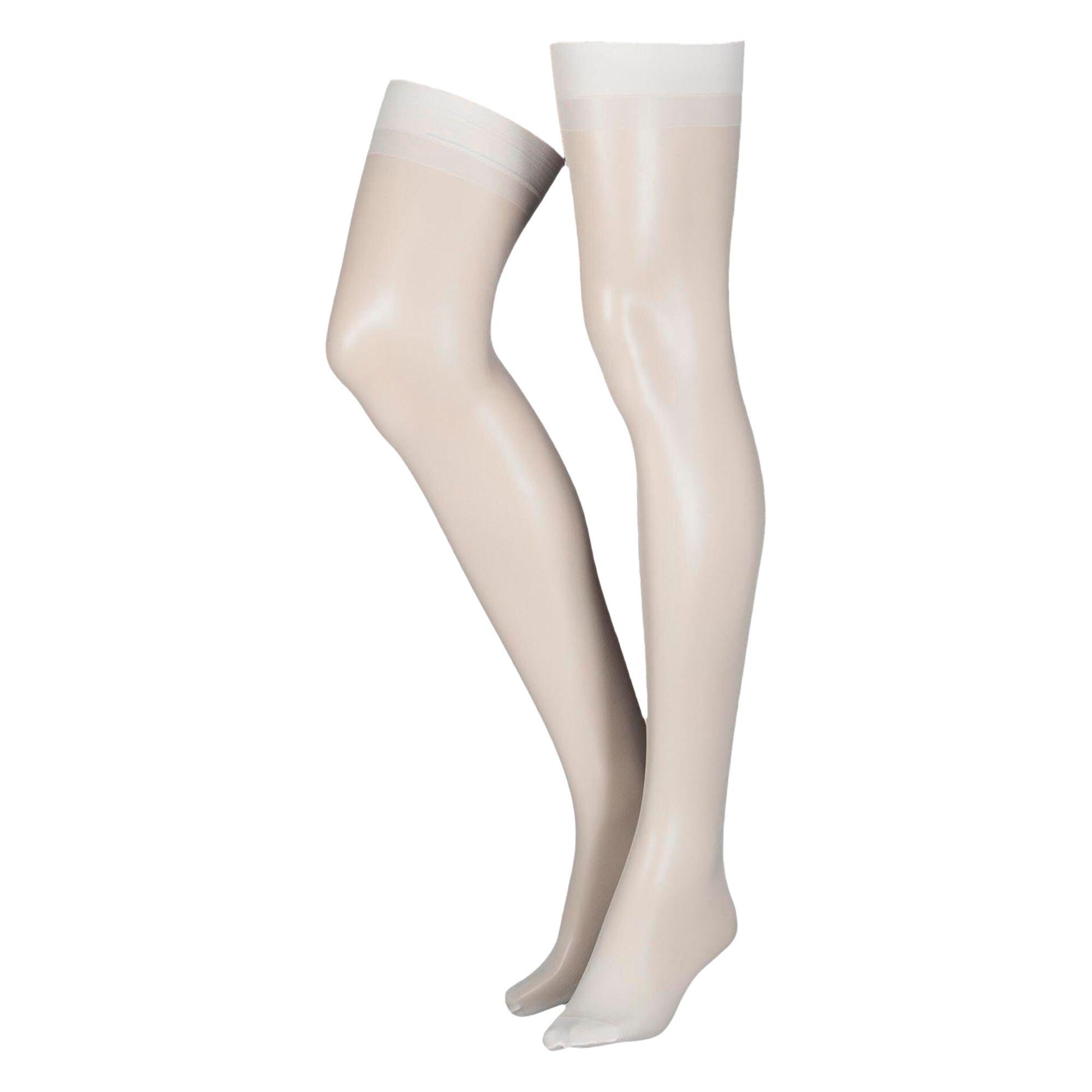 1 Pair 15 Denier 100% Nylon Stockings - Sheer Smooth Everyday Wear by ELLE