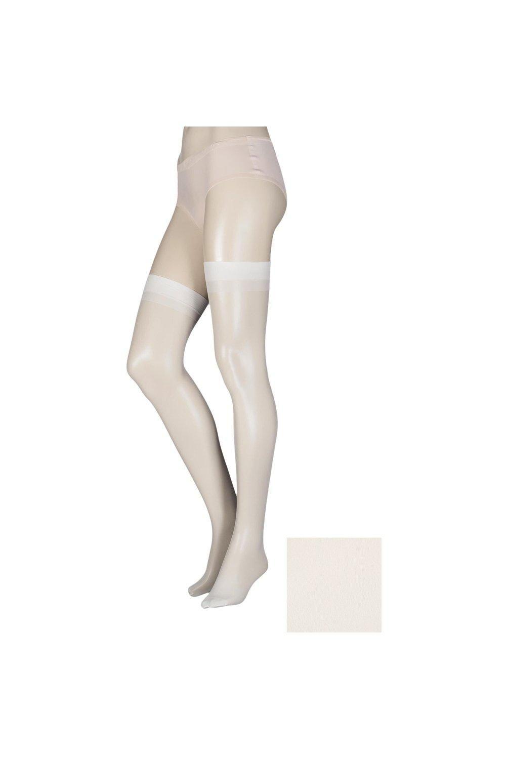 1 Pair Stockings 15 Denier 100% Nylon by ELLE