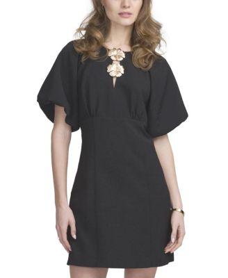Balloon Sleeve Dress by ELLE COLLECTION