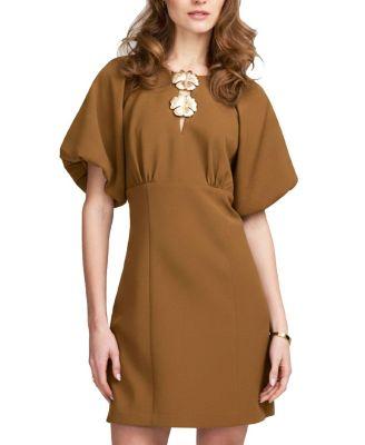 Balloon Sleeve Dress by ELLE COLLECTION
