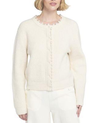 Beaded Cardigan by ELLE COLLECTION