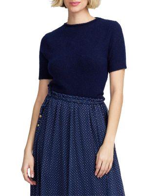 Moss Yarn Shell Sweater by ELLE COLLECTION