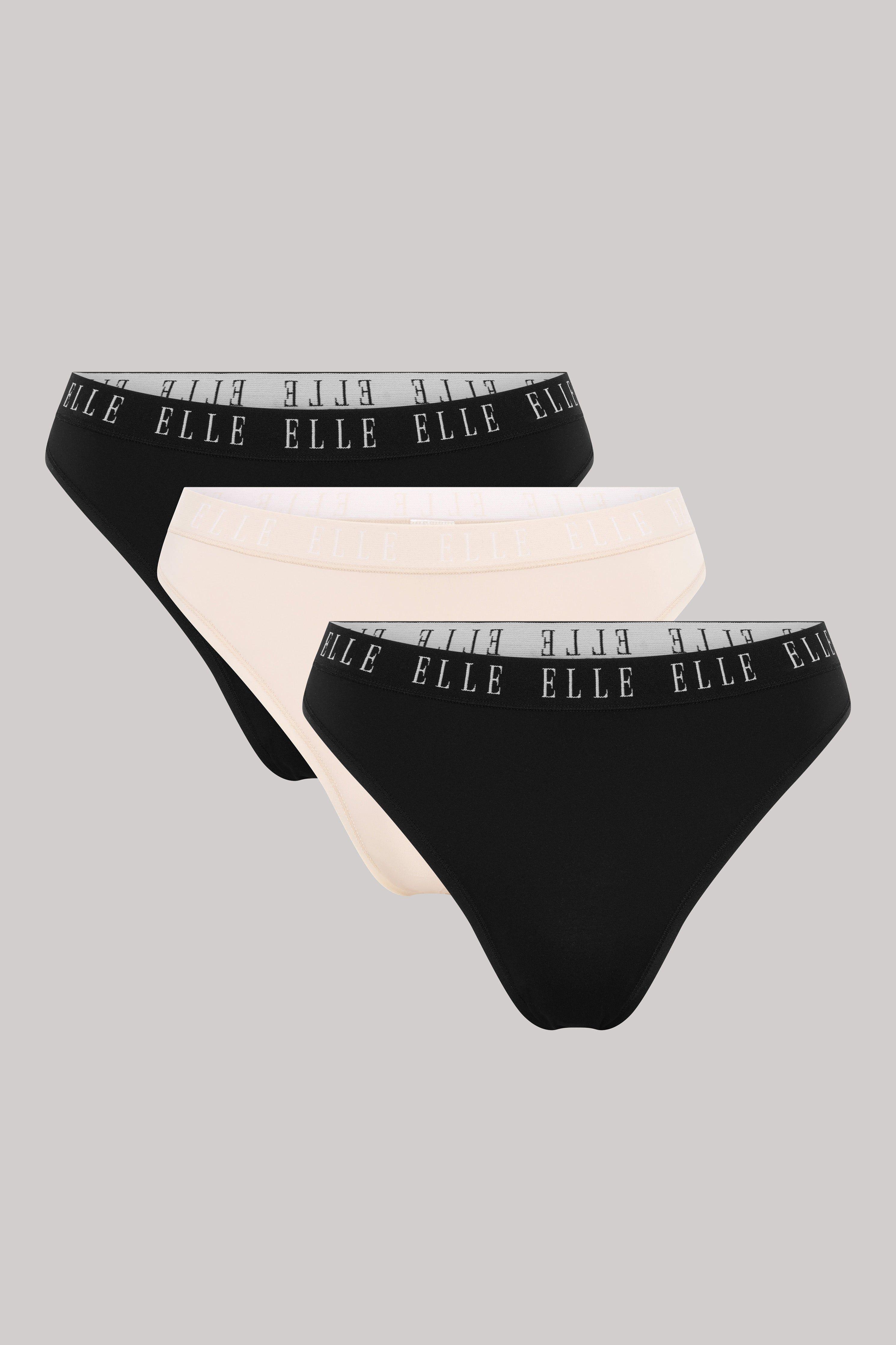 Multi Pack (3) Classic Thong by ELLE