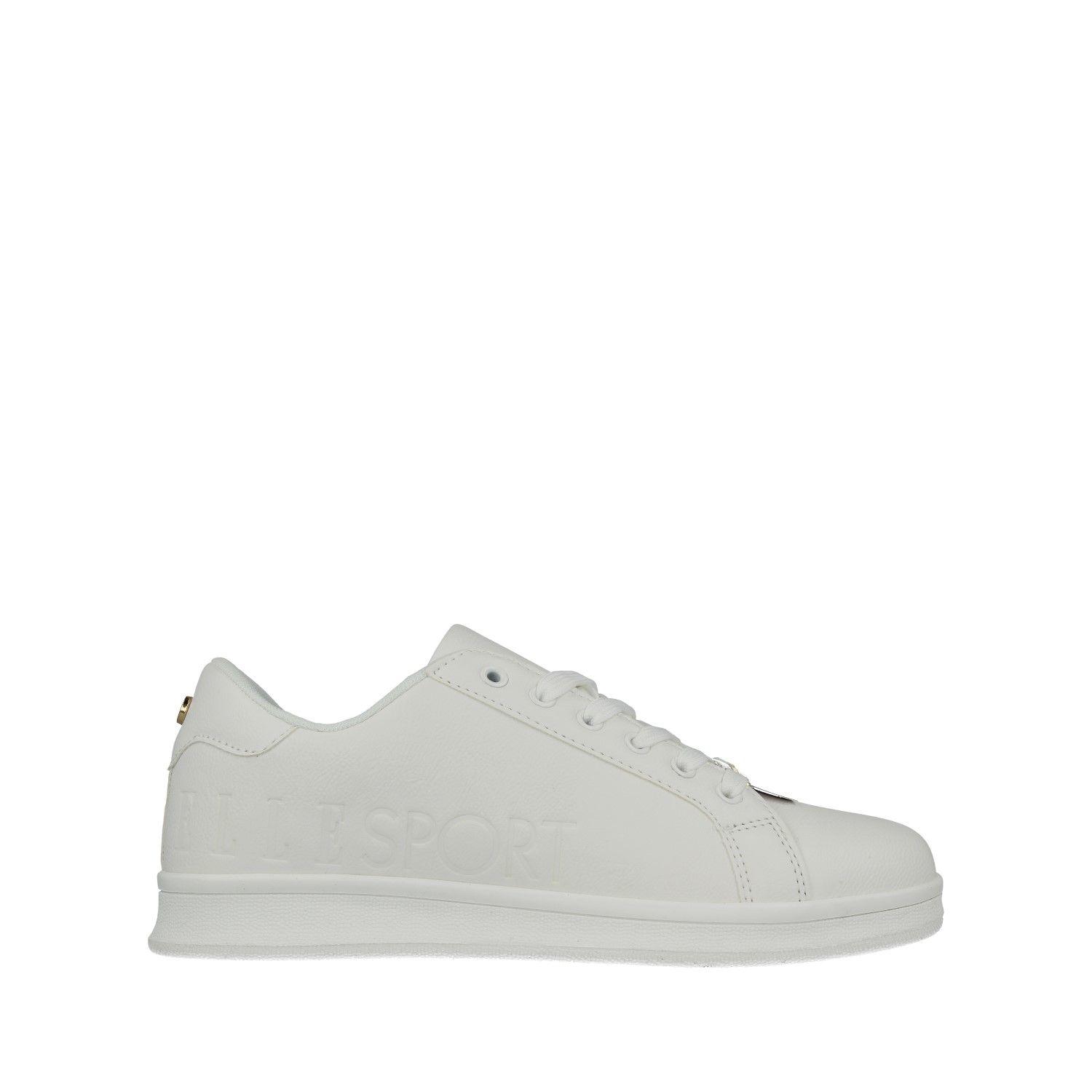Classic White Low-Top Trainer by ELLE SPORT