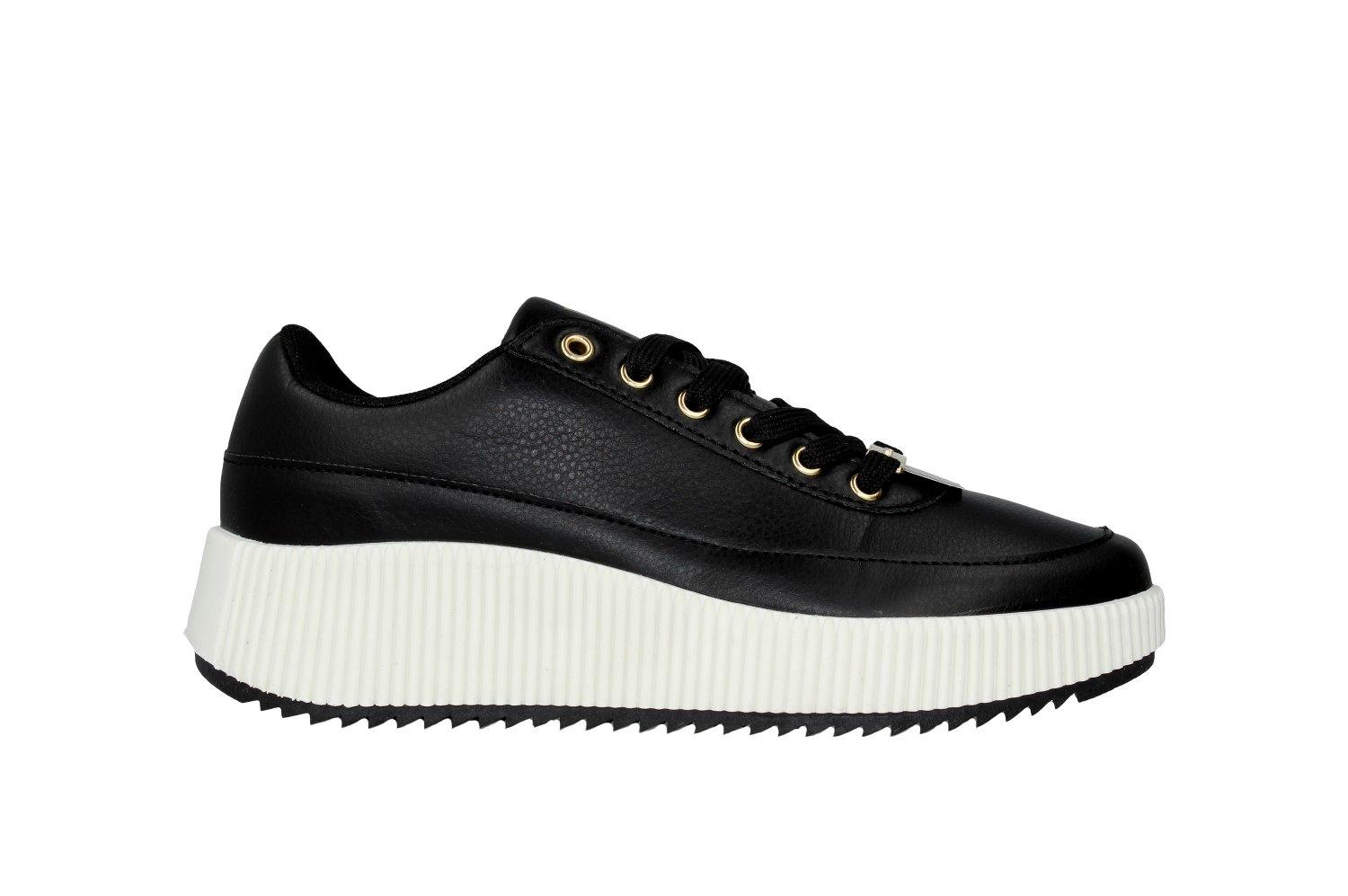 Faux Leather Platform Trainer by ELLE SPORT