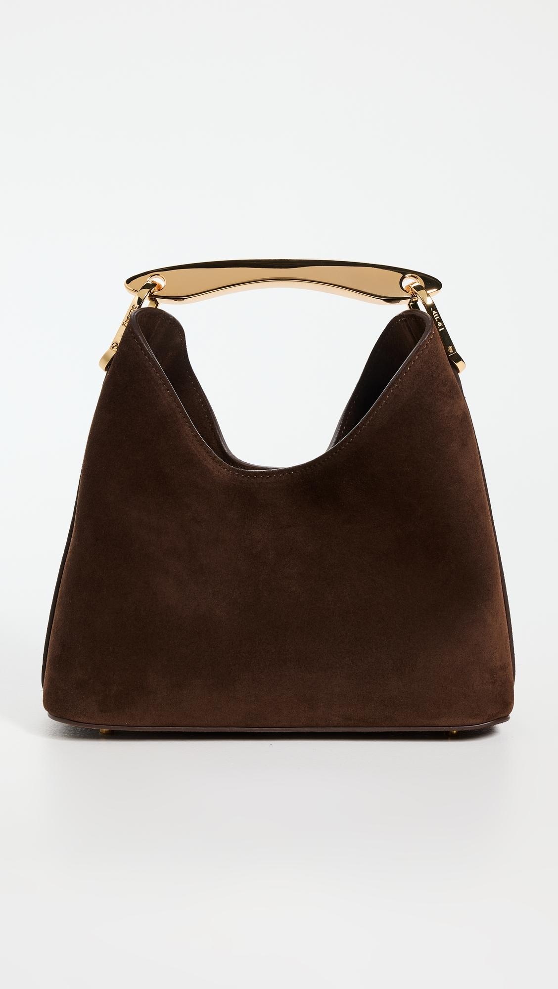 Boomerang Small Suede Bag by ELLEME