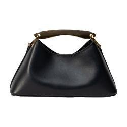 Boomerang mini leather bag by ELLEME