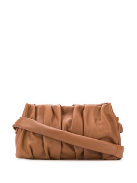 ruched shoulder bag by ELLEME