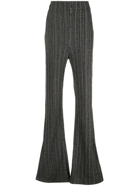 Footnote flared trousers by ELLERY