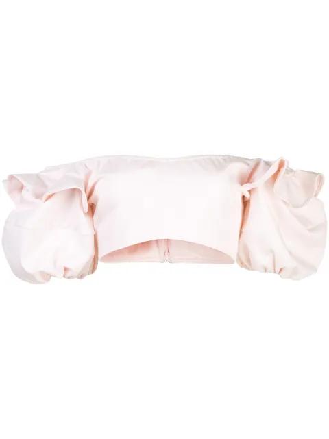 Hilaria cotton cropped top by ELLERY