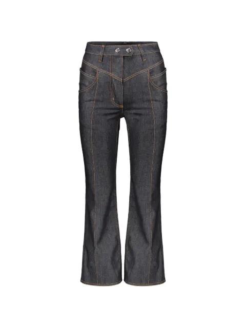 belt-loops flared jeans by ELLERY