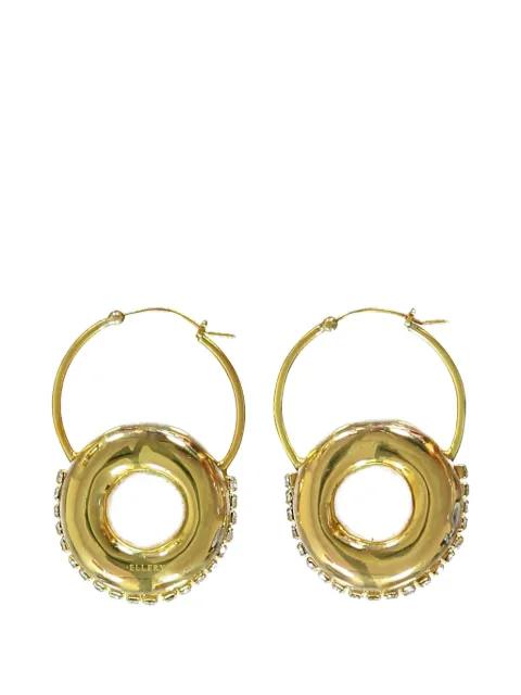 crystal-embellished earrings by ELLERY