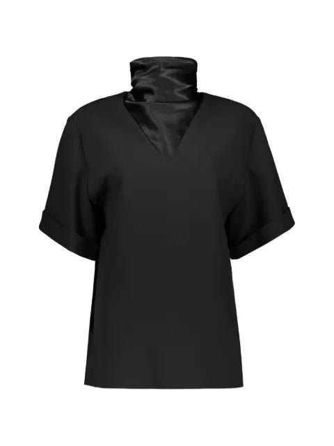 drape neck blouse by ELLERY