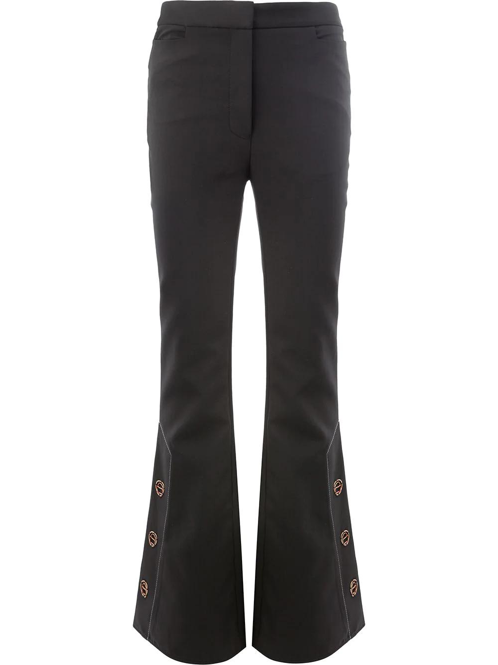 flared button trousers by ELLERY