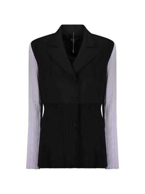 pleated single-breasted blazer by ELLERY