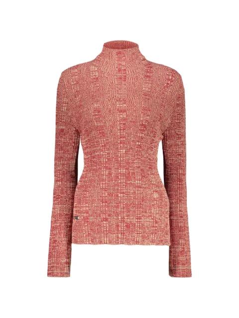 ribbed-knit turtleneck sweater by ELLERY