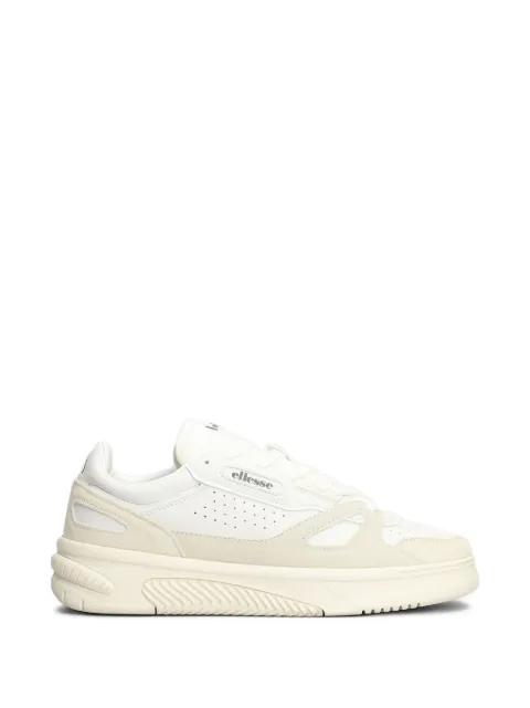 Miles panelled lace-up leather sneakers by ELLESSE