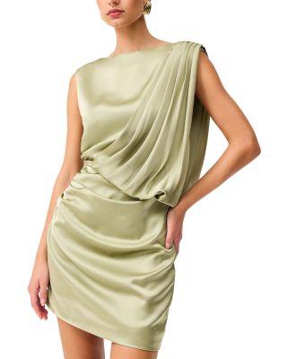 Brigid Asymmetrical Mini Dress by ELLIATT