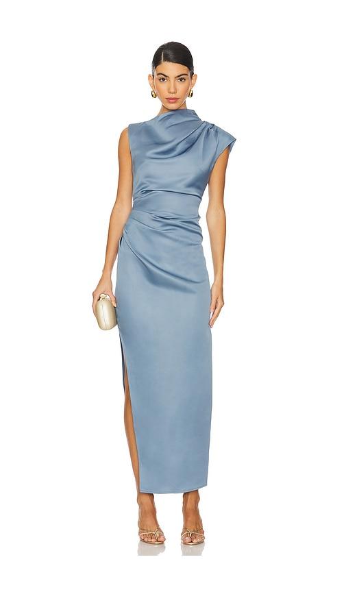 ELLIATT Coralie Maxi Dress in Blue by ELLIATT