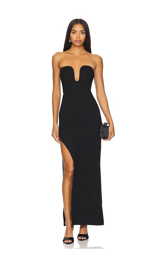 ELLIATT Eden Maxi Dress in Black by ELLIATT