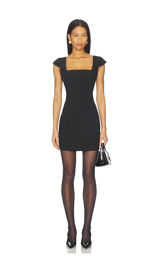 ELLIATT Elva Mini Dress in Black by ELLIATT