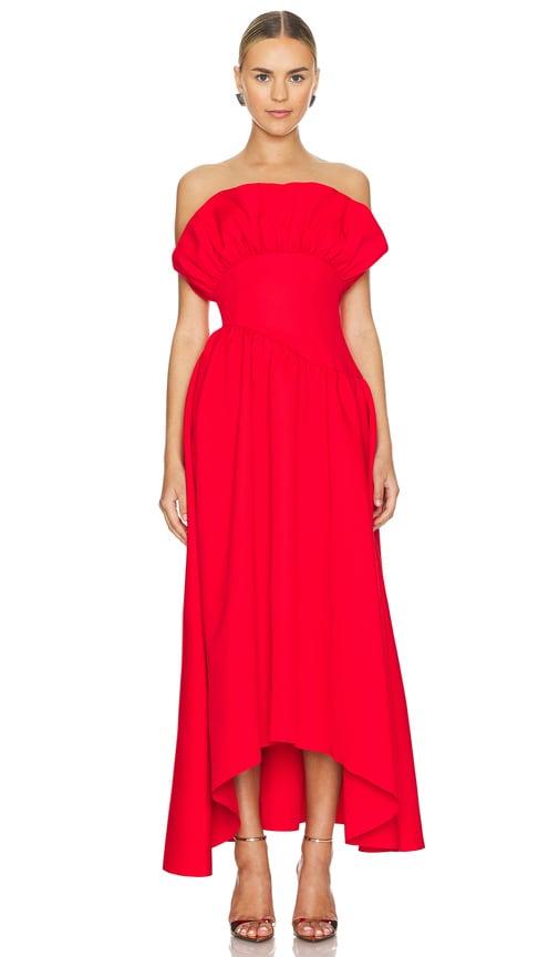 ELLIATT Laurel Dress in Red by ELLIATT