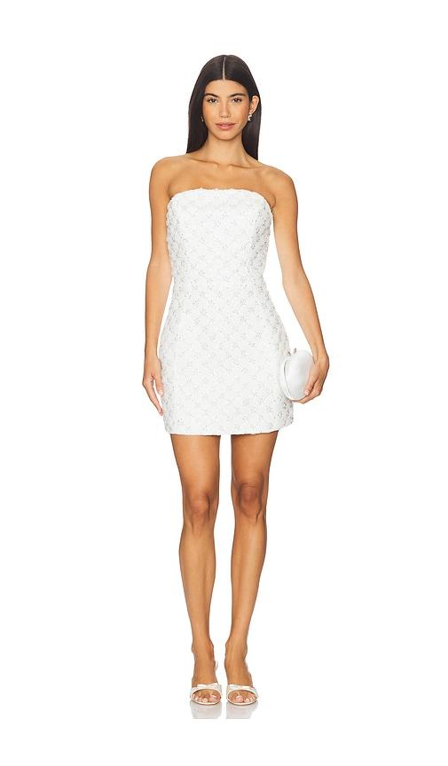 ELLIATT Lola Mini Dress in Ivory by ELLIATT