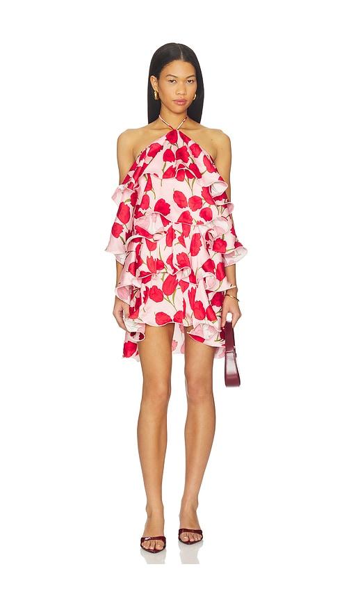 ELLIATT Melia Mini Dress in Pink by ELLIATT