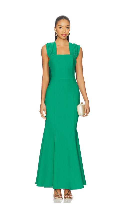 ELLIATT Mira Gown in Green by ELLIATT
