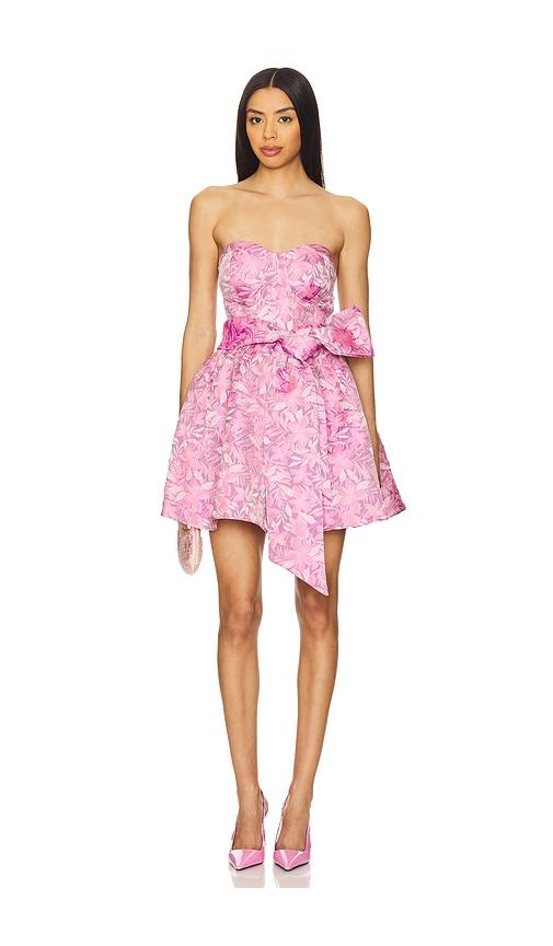 ELLIATT Nadeen Aline Mini Dress in Pink by ELLIATT