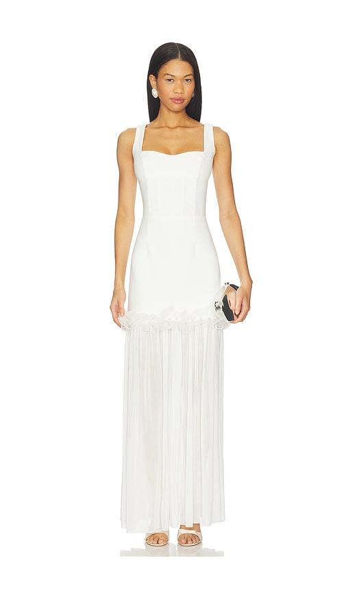 ELLIATT Sia Gown in White by ELLIATT
