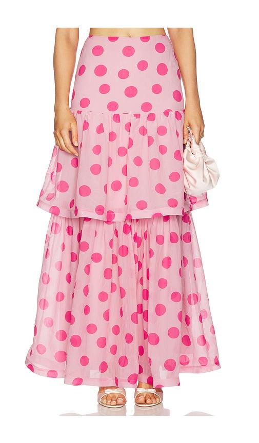 ELLIATT Sola Skirt in Pink by ELLIATT