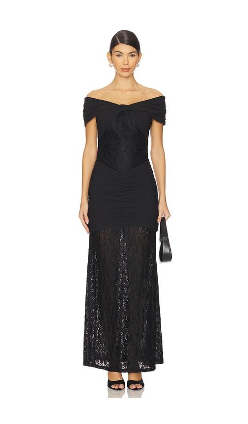 ELLIATT Valencia Gown in Black by ELLIATT