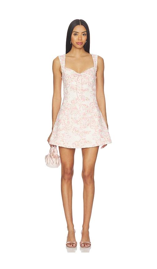 ELLIATT Valencia Mini Dress in Pink by ELLIATT