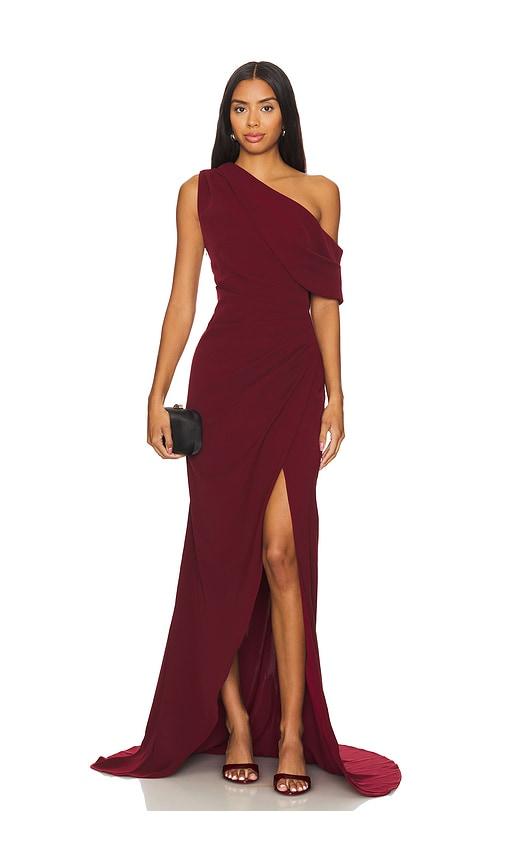 ELLIATT x REVOLVE Isadora Dress in Burgundy by ELLIATT