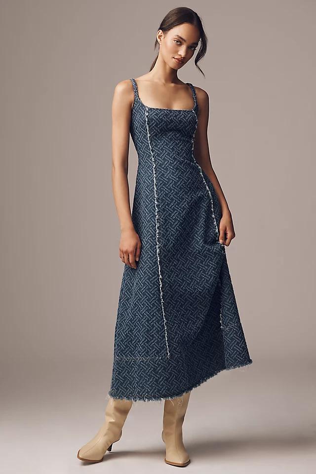Elliatt Cora Denim Midi Dress by ELLIATT