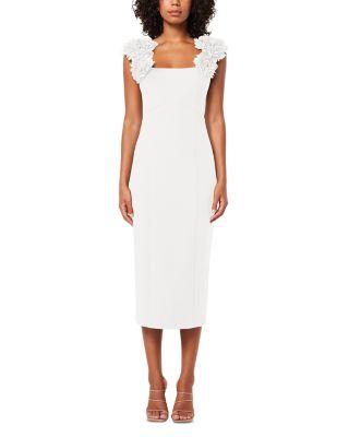 Gabby Chrysanthemum Appliqu&eacute; Dress by ELLIATT