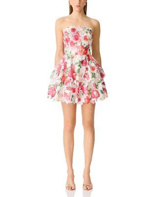 Roselle Frill Mini Dress by ELLIATT