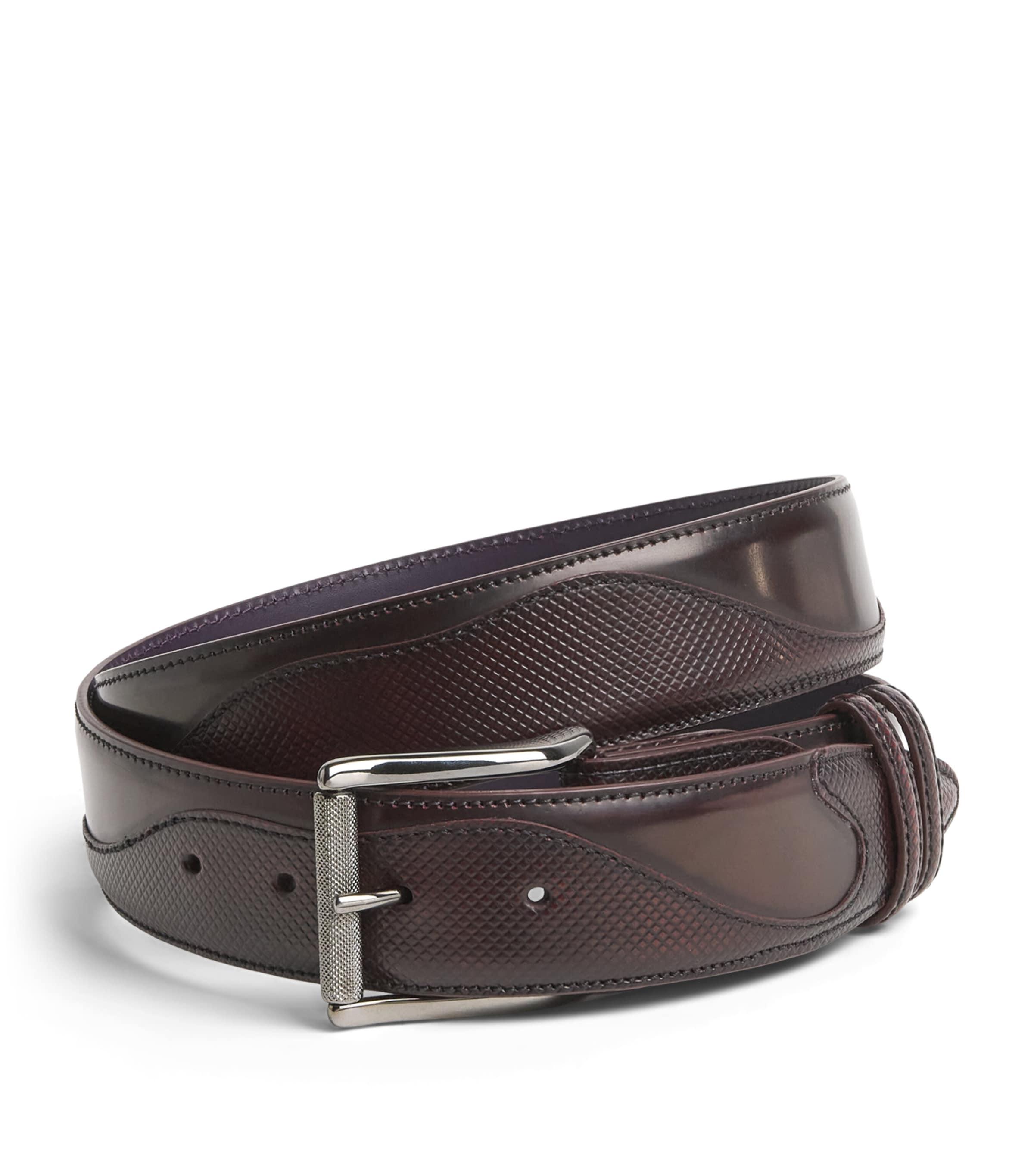 Elliot Rhodes Leather Belafonte Belt by ELLIOT RHODES