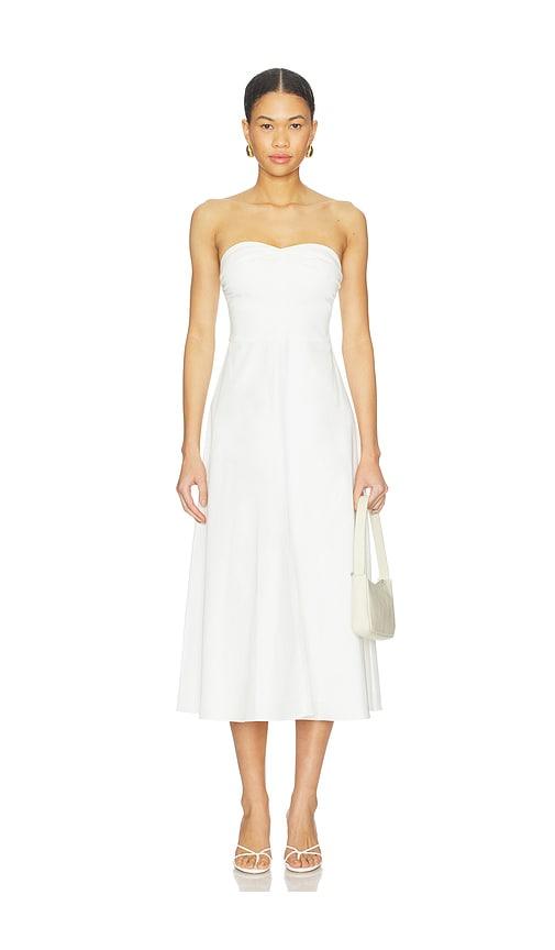 Elodie the Label Anouk Dress in White by ELODIE THE LABEL