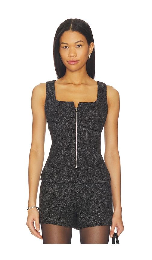Elodie the Label Ellen Top in Black by ELODIE THE LABEL
